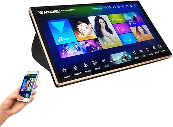 8TB HDD,109K Vietnamese+ English Songs, 19'' Touch Screen Karaoke Player, Multilanguage Menu and Fast Search.