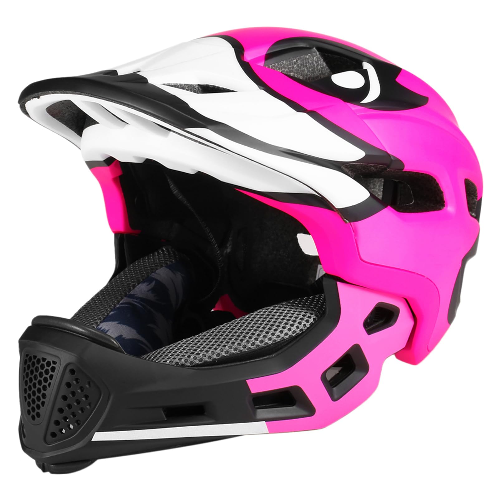 Kavolet Casco integrale per bambini, casco integrale per mountain bike, BMX, casco sportivo di sicurezza per bicicletta, skateboard, pattinaggio a rotelle