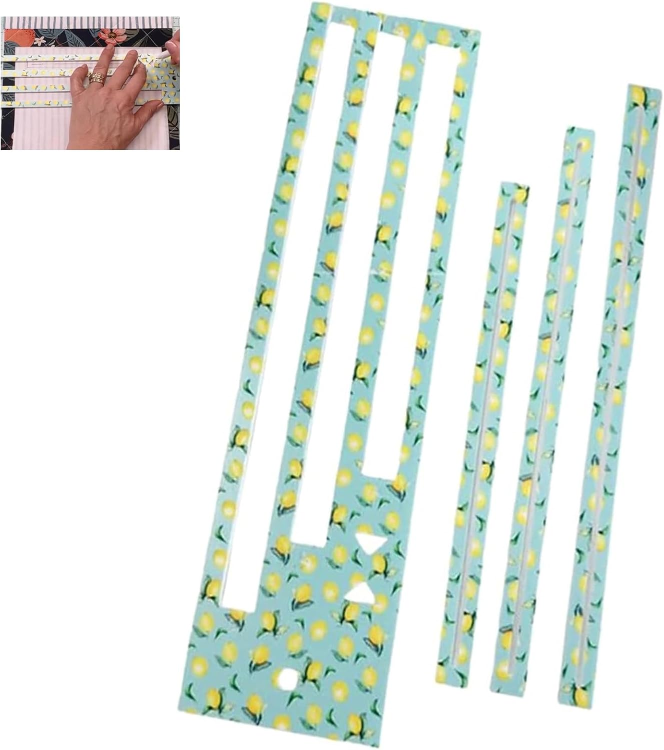 Amazon.com : Generic Zipper Making Templates, 7/8/9 Inch Acrylic Bag ...