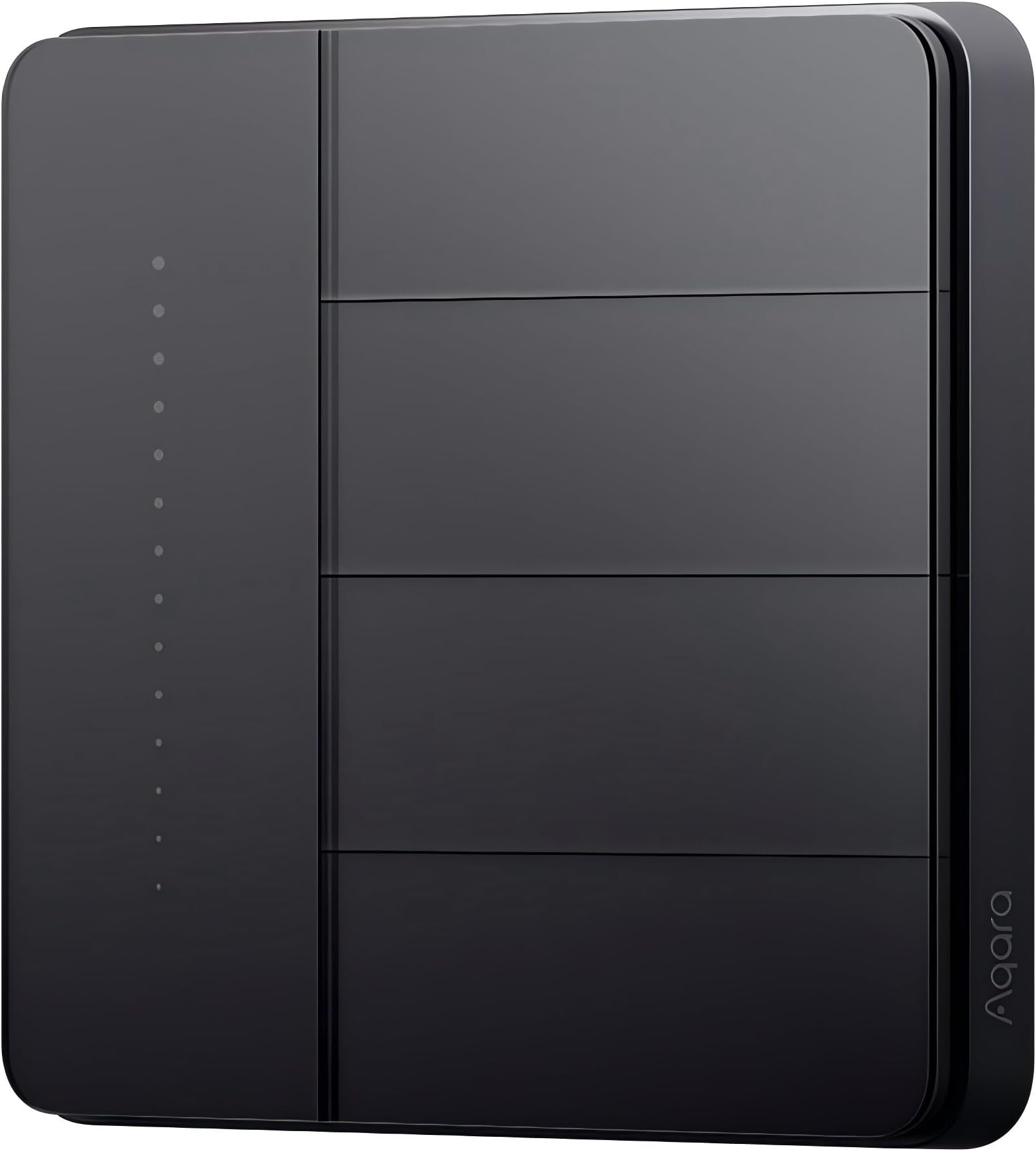 Aqara Smart Wall Switch Z1 Pro Sea Global version (Quadruple Rocker, Black)