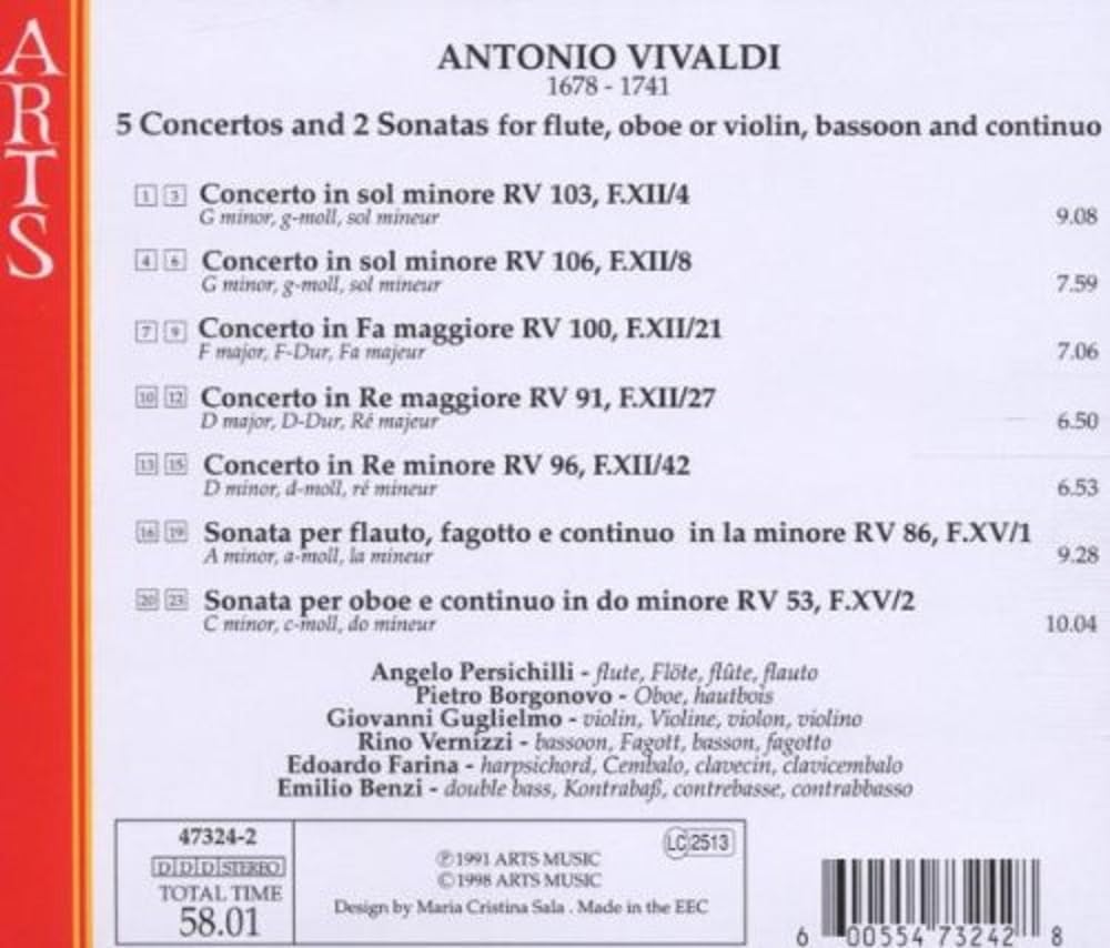 Vivaldi: Concertos and Sonatas