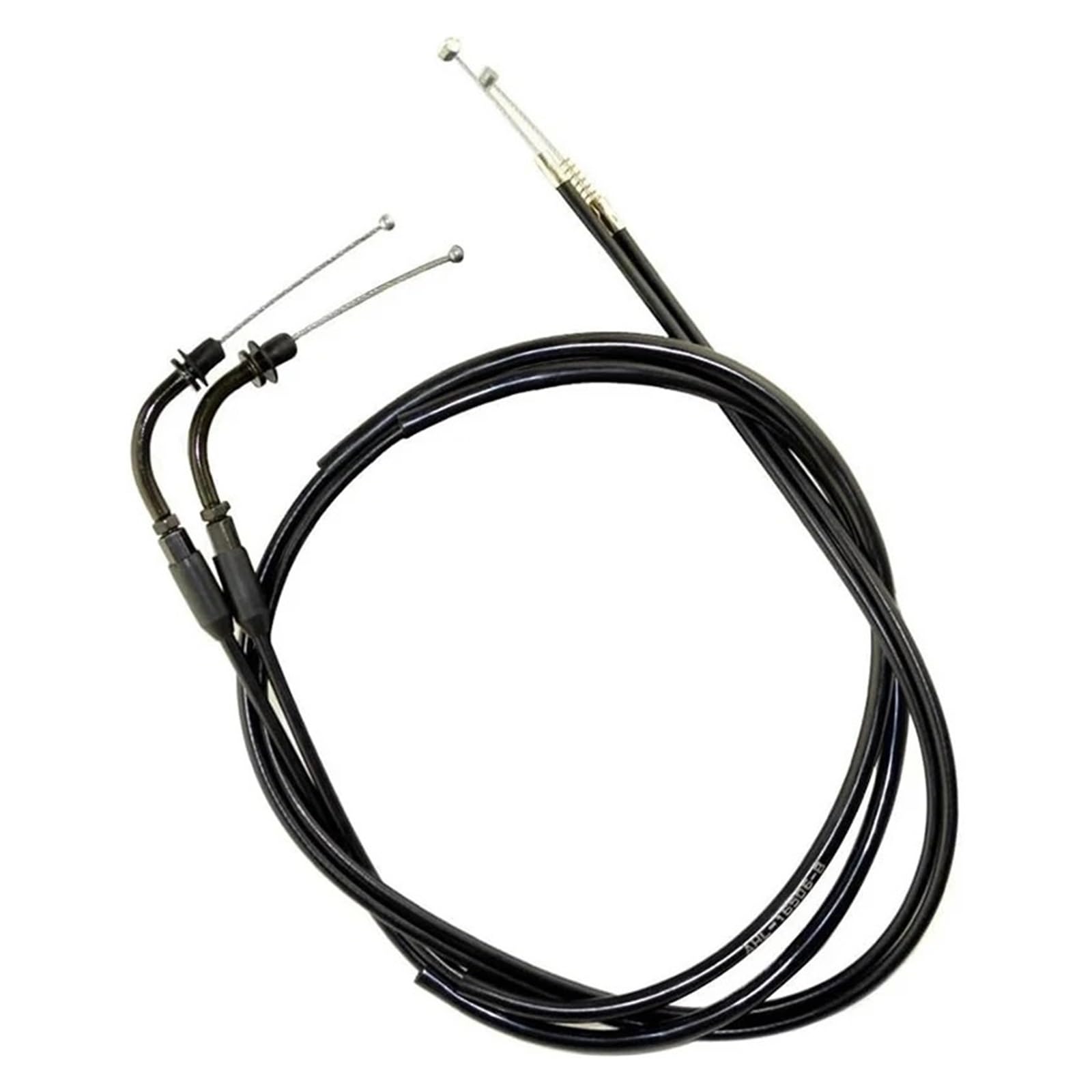 Set Cavo Acceleratore Moto In Acciaio Compatibile Con Harley