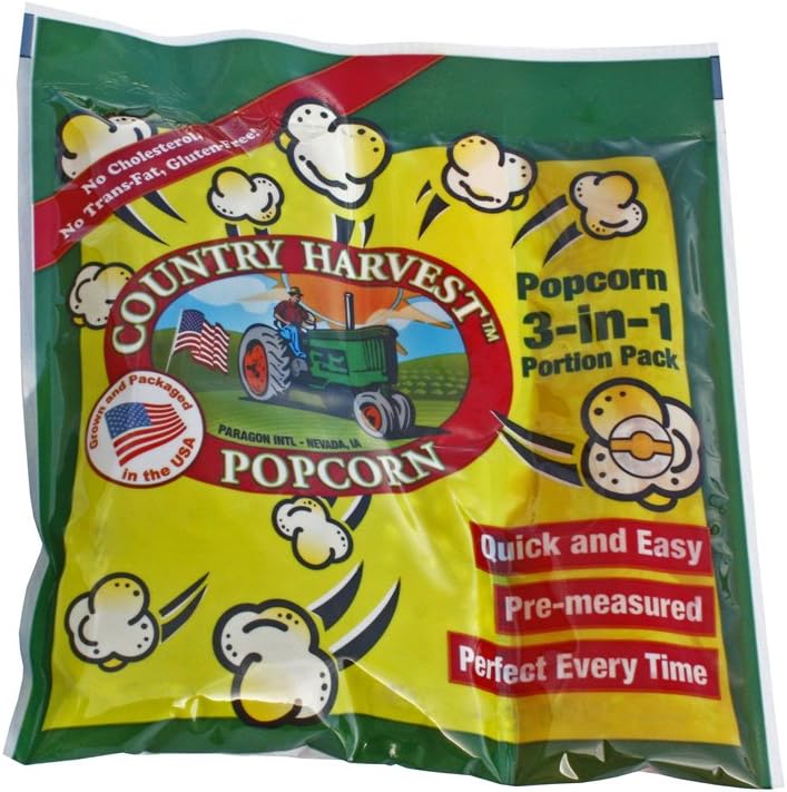 Popcorn Portion-Pack for 4-Ounce Poppers (Mega Case, 40-Count)