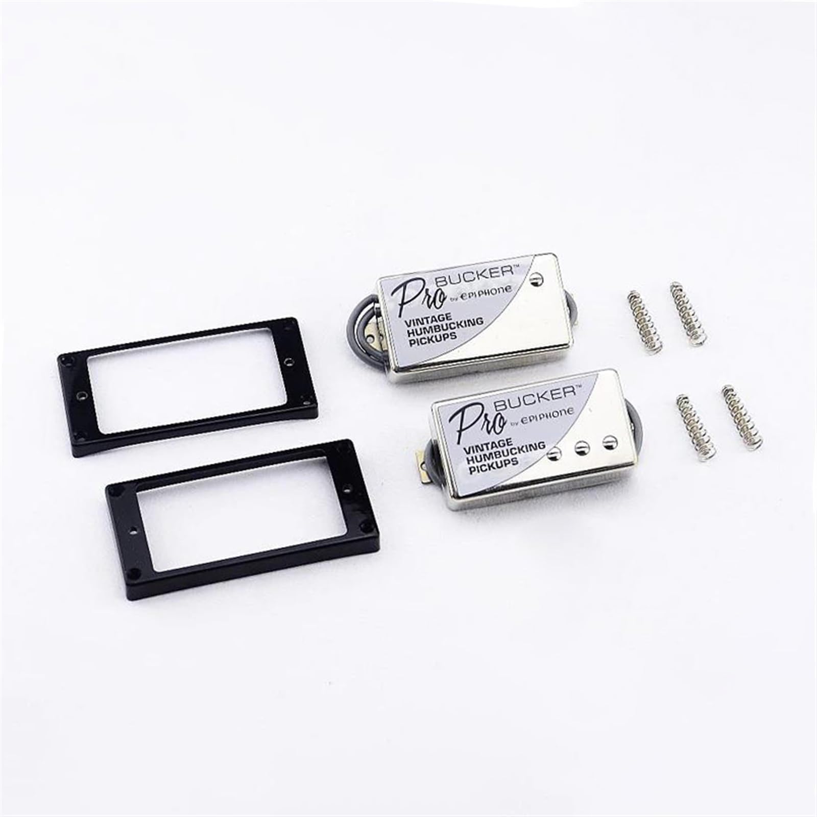 1 Set Elektrische Gitarre Alnico Humbucker Pickup Nickel/Gold Abdeckung Doppel Coil Pickup(Kit 2)