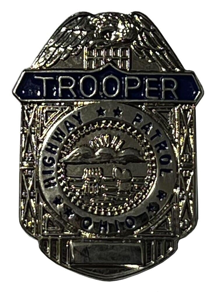 Ohio Highway Patrol Trooper Badge Hat Cap Lapel Pin PO-536 (1)