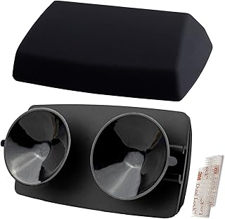 EZ Skin + Holder with Suction Cups: Our EZ Pass Kit for a Discreet Look Inside & Outside Your Car! (Fits EZ Pass Mini/iPass)