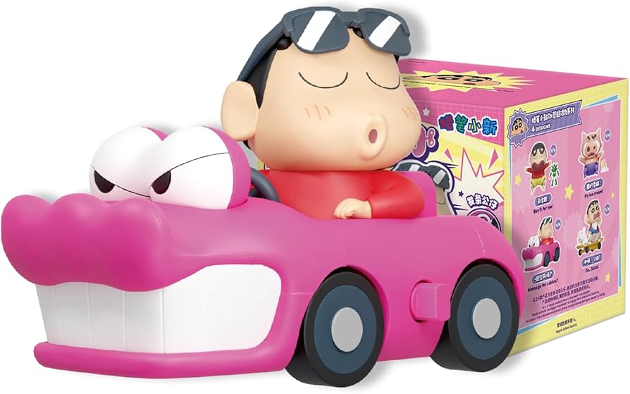 Amazon.com: 52TOYS Crayon Shinchan Dynamic Shin-Vibes, 1PC Action