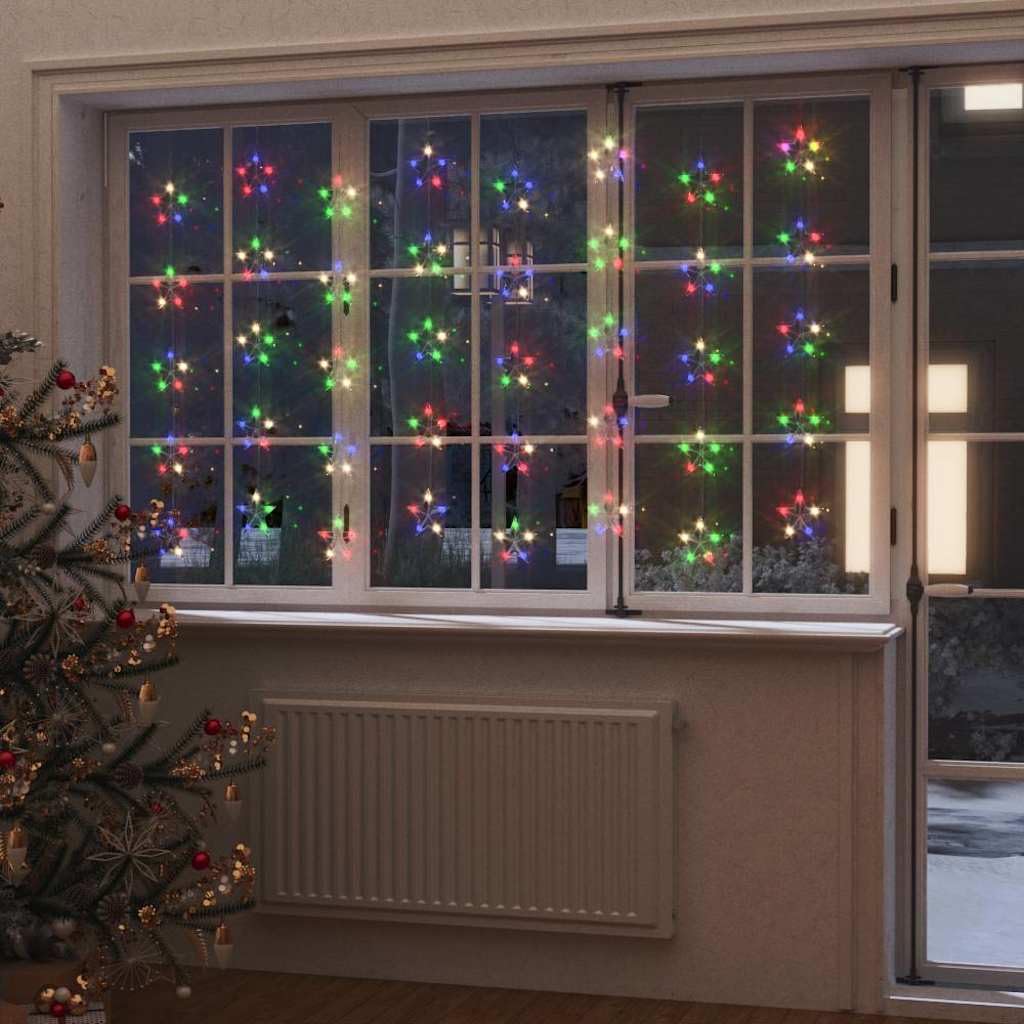 Home Tools - Guirnalda de luces LED con forma de estrella (200 ledes, 8 funciones)