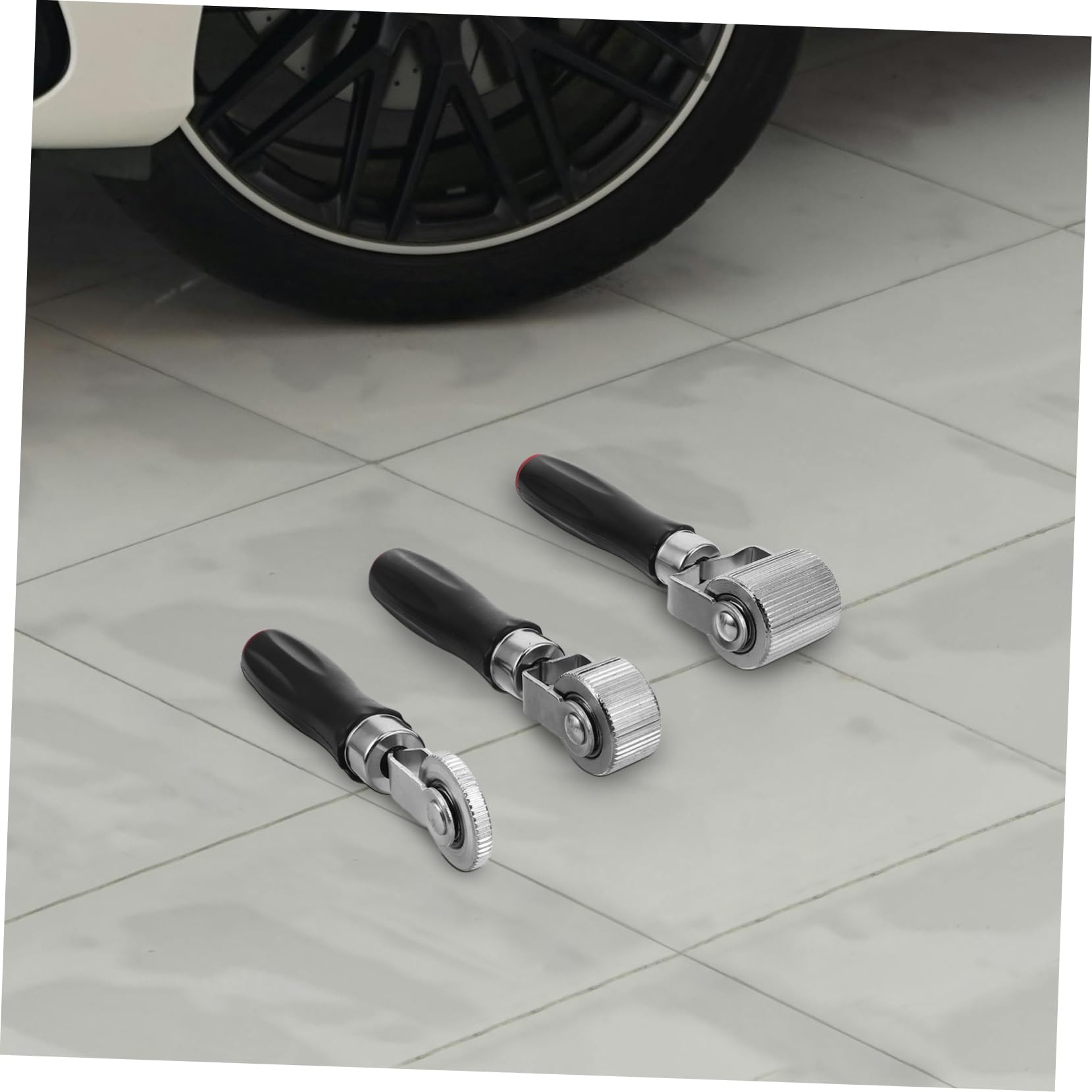 CHILDWEET 3pezzi Kit Di Riparazione Pneumatici Strumenti Di Riparazione Per Auto e Camion Rulli Buffing Per Pneumatici Resistente Facile Da Usare e Portatile