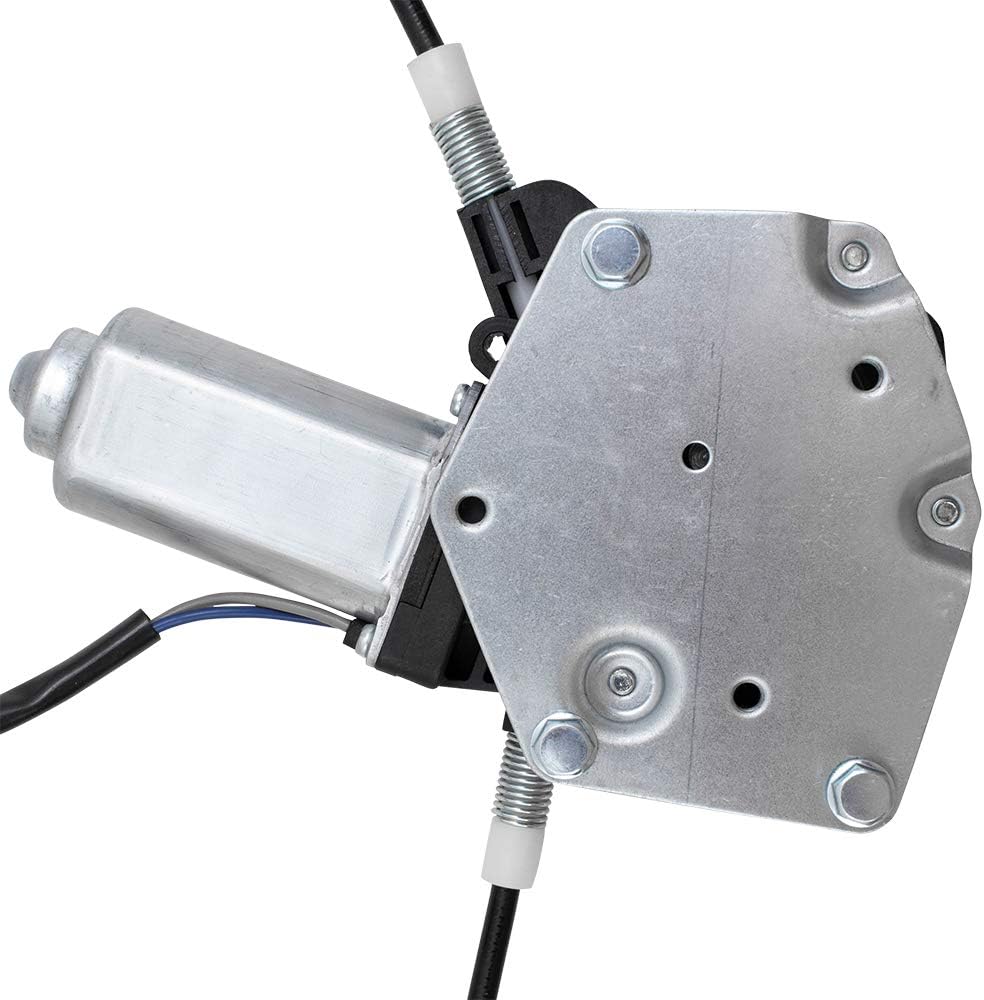 Window Regulator w/Motor for 2000-2004 Dakota Rear for 1998-2003 Durango 55256494AF Right CH1551104
