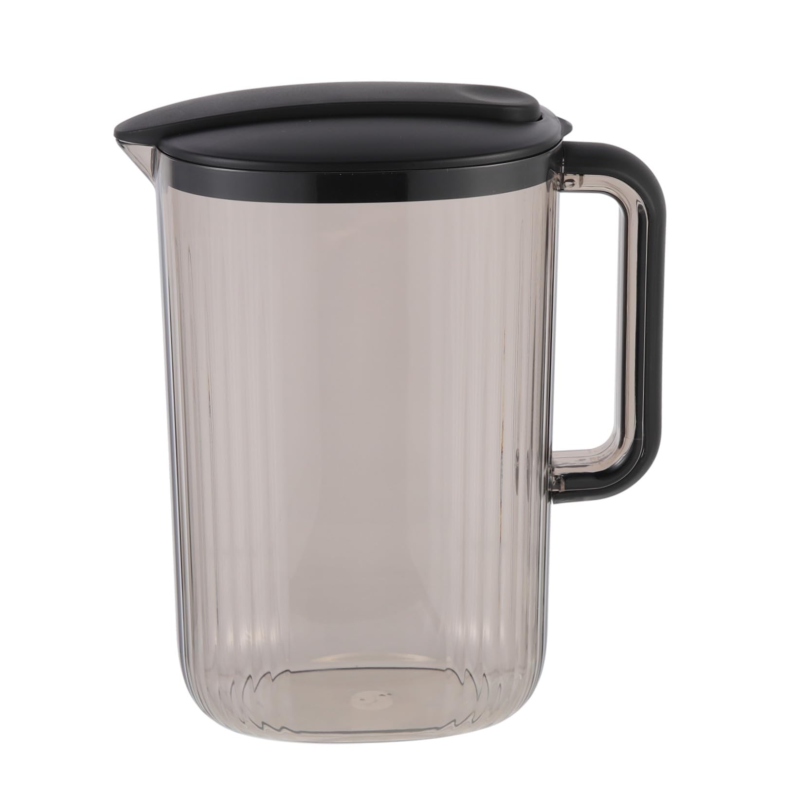 TOYANDONA Jarra de Agua Fría para Hogar y Oficina, Contenedor de Bebidas de 2200ml Material Plástico As Seguro para Alimentos y Gran Capacidad