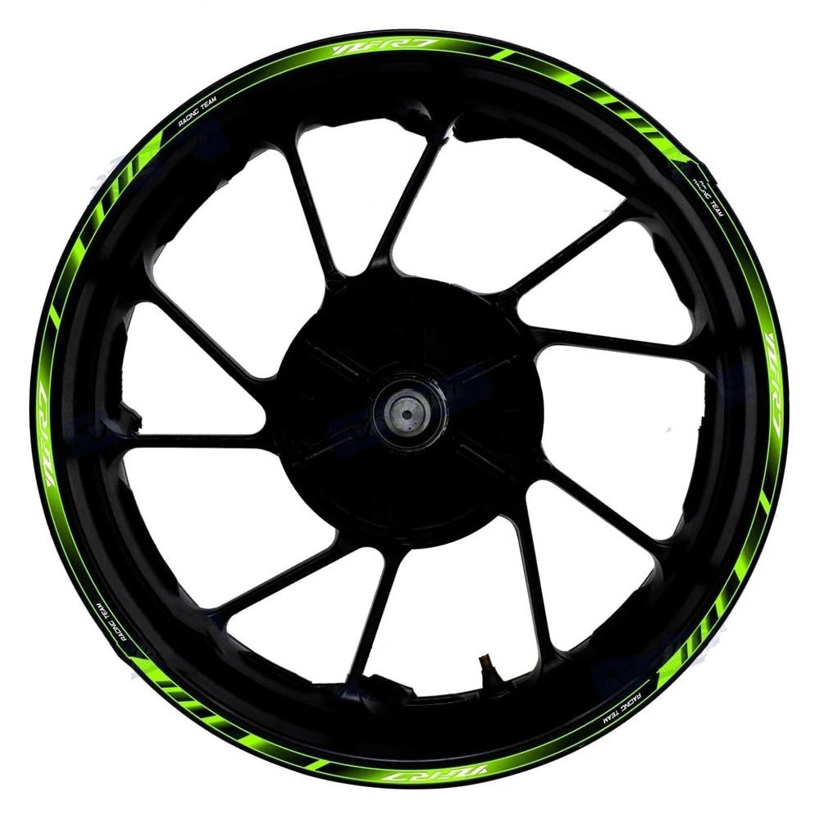 1 Set of Motorcycle for Yamaha YZF R7 YZF-R7 Accessories Wheel Stickers Stripes Reflective Rim Decorative(Color4)