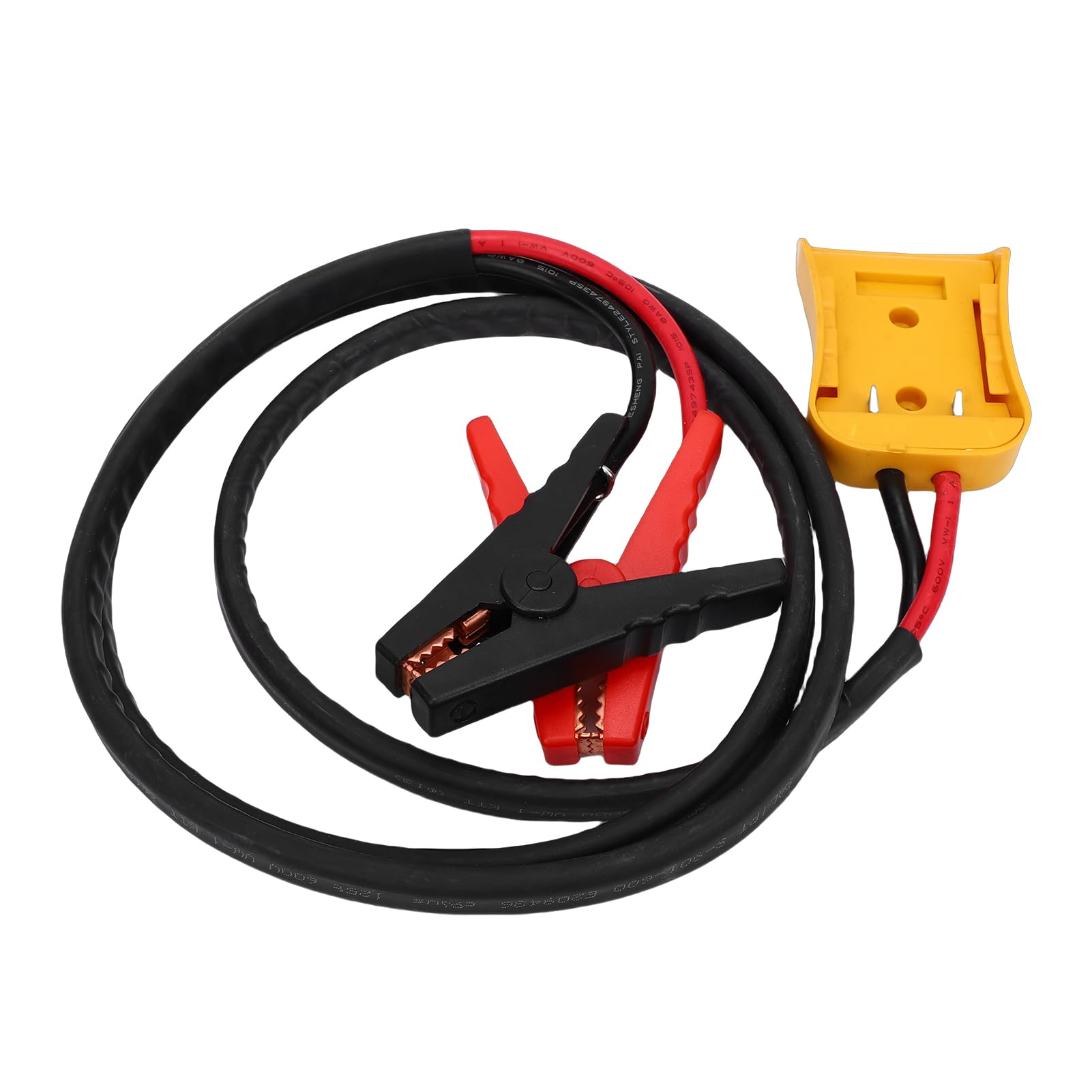 Akozon Cable de Arranque para Batería de Coche, Cable de Silicona 8AWG, de Arranque Automotriz a Prueba de Calor para SUV, Camiones Ligeros (5.9FT)