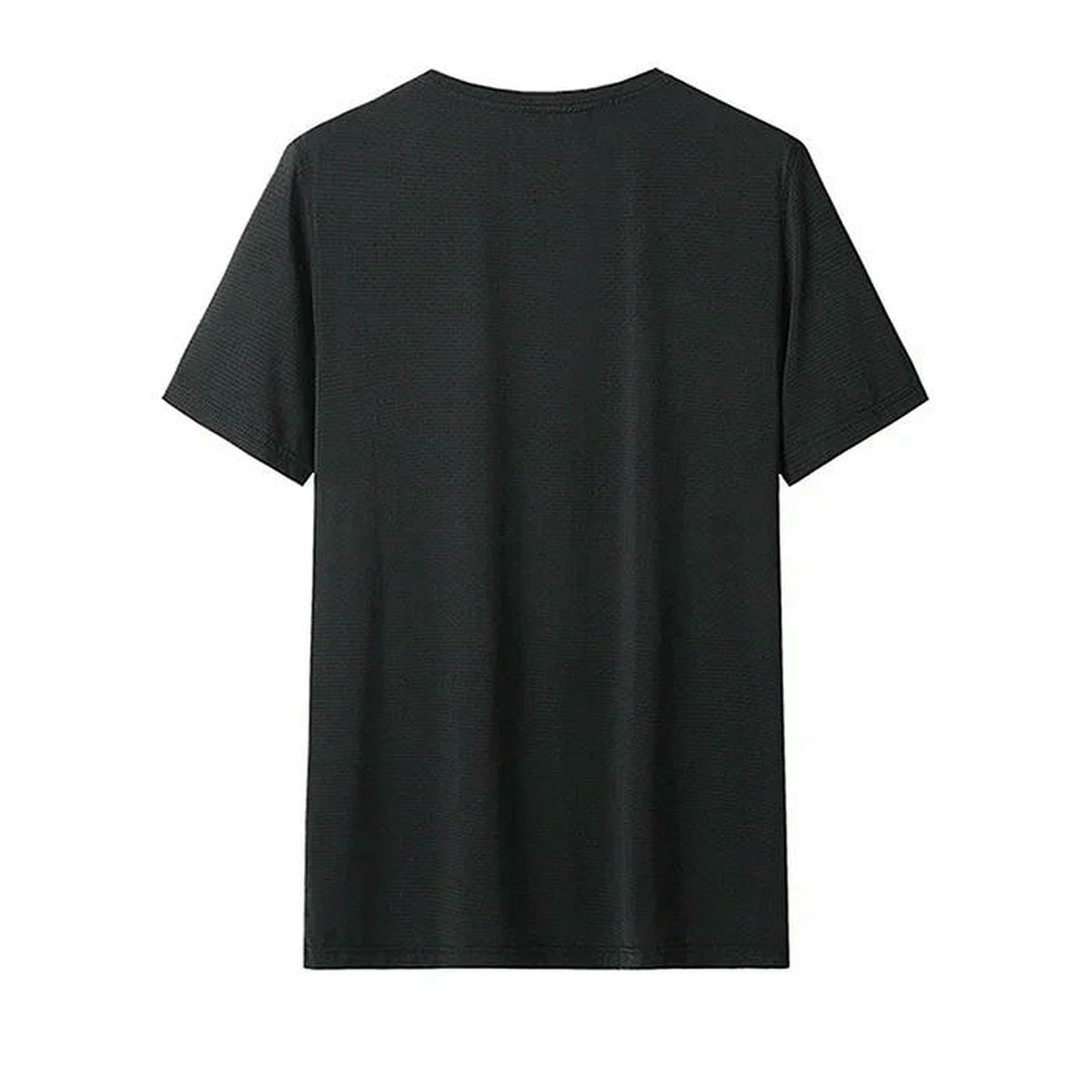 Tee Shirt Homme T-Shirt D'été pour Hommes Plus Size 1xl-7xl Sport Séchage Rapide Fitness Tees Col Rond Manches Courtes Tops 110-175kg-vert-7xl 165-175kg
