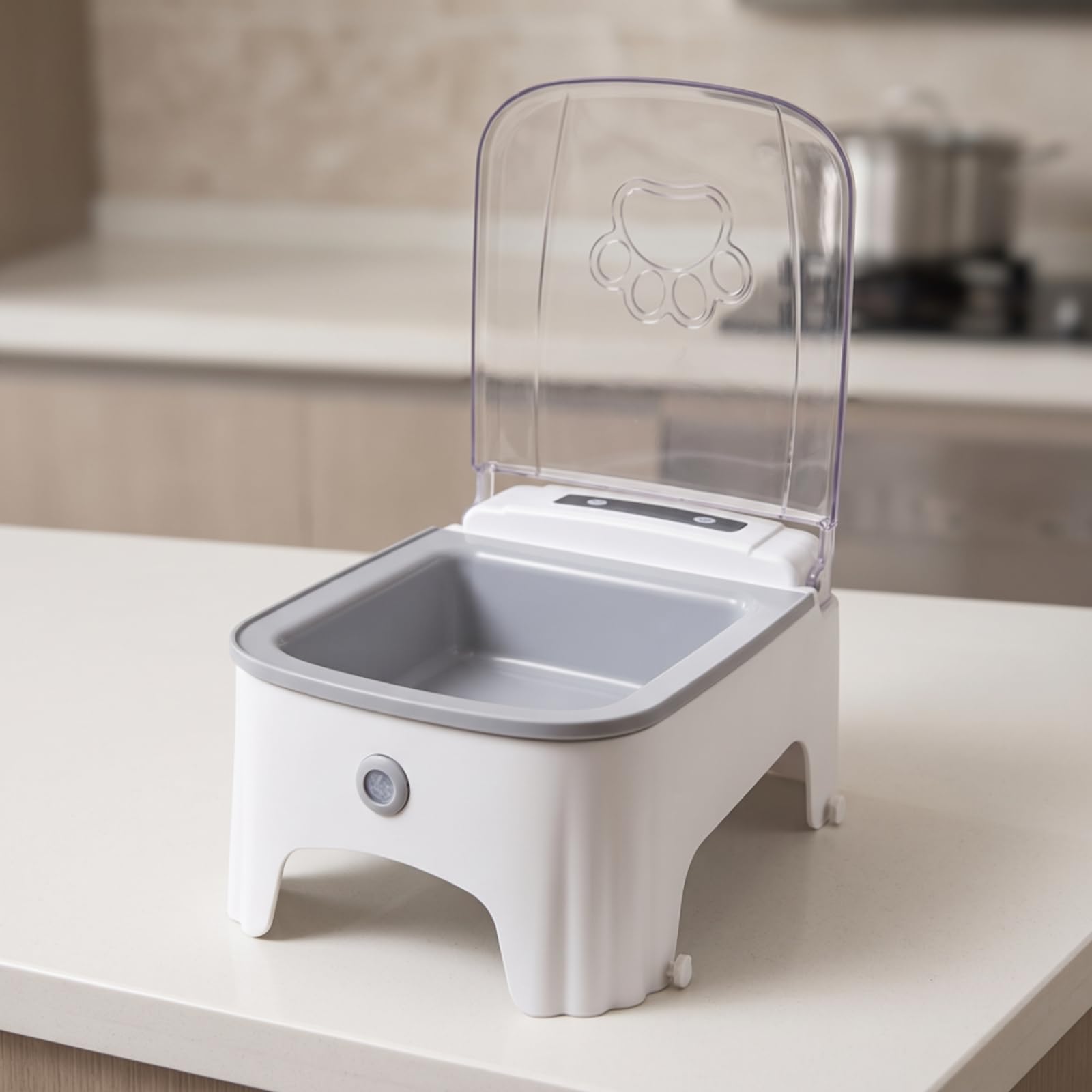 Distributeur Automatique pour Animaux Distributeur Nourrisseur Gamelle Réservoir Corps Compact 17cm 23cm 11.5cm et, Color to 1, Style to 1