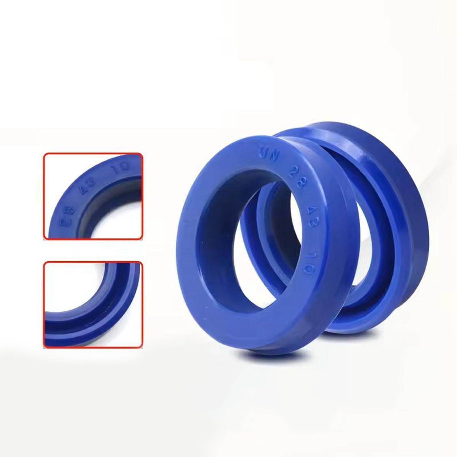5 Stück Polyurethan-Öldichtung für Hydraulikzylinder, 30mm ID 50mm OD 10mm Dicke, Dichtring Dichtung für Wellenabdichtung, 5 Stück, 30mm x 50mm x 10mm