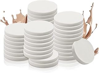 Juego de 20 esponjas de maquillaje redondas p...