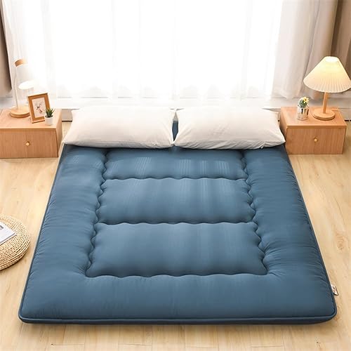 Futon Mattress Japanese Floor Mattress Bed Mattress Topper Foldable Roll Up Shikibuton Tatami Mat Sleeping Pad Lounger Mattress for House Guest,