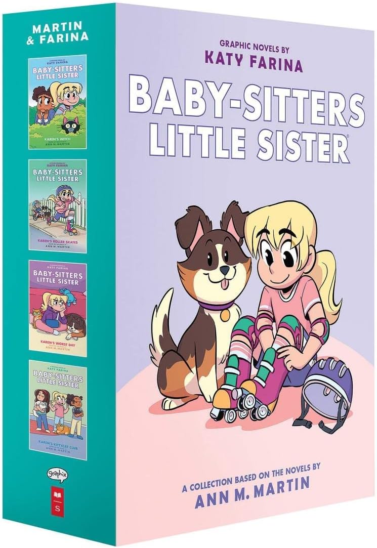 Scholastic The Babysitters Little Sister Graphic Novels #1 To #4: A Graphix Collection