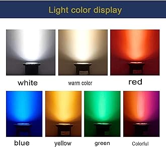 Recessed Outdoor Buried Lamp, Ground LED Landscape Lights, IP65 Waterproof Rectangle LED Spot Lights, AC85-265V Low Voltage LED Floor Light, for Villas Driveway Deck Step Yard Garden Pathway(White lig