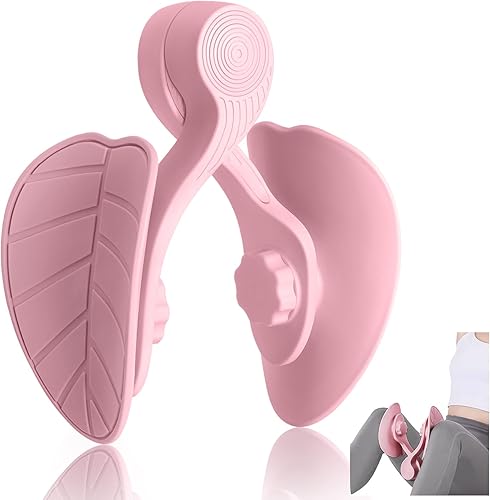 Muslo maestro ejercitador de muslos, equipo de ejercicio de cadera e interior del muslo, entrenador muscular del suelo pélvico con figura 8 banda de