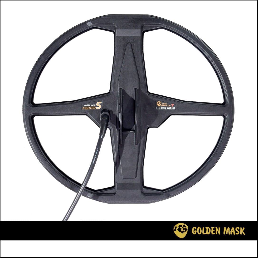 Metal Detector Golden Mask GM 7 Propack WS106 FighterS 11x13 Cercametalli Professionale