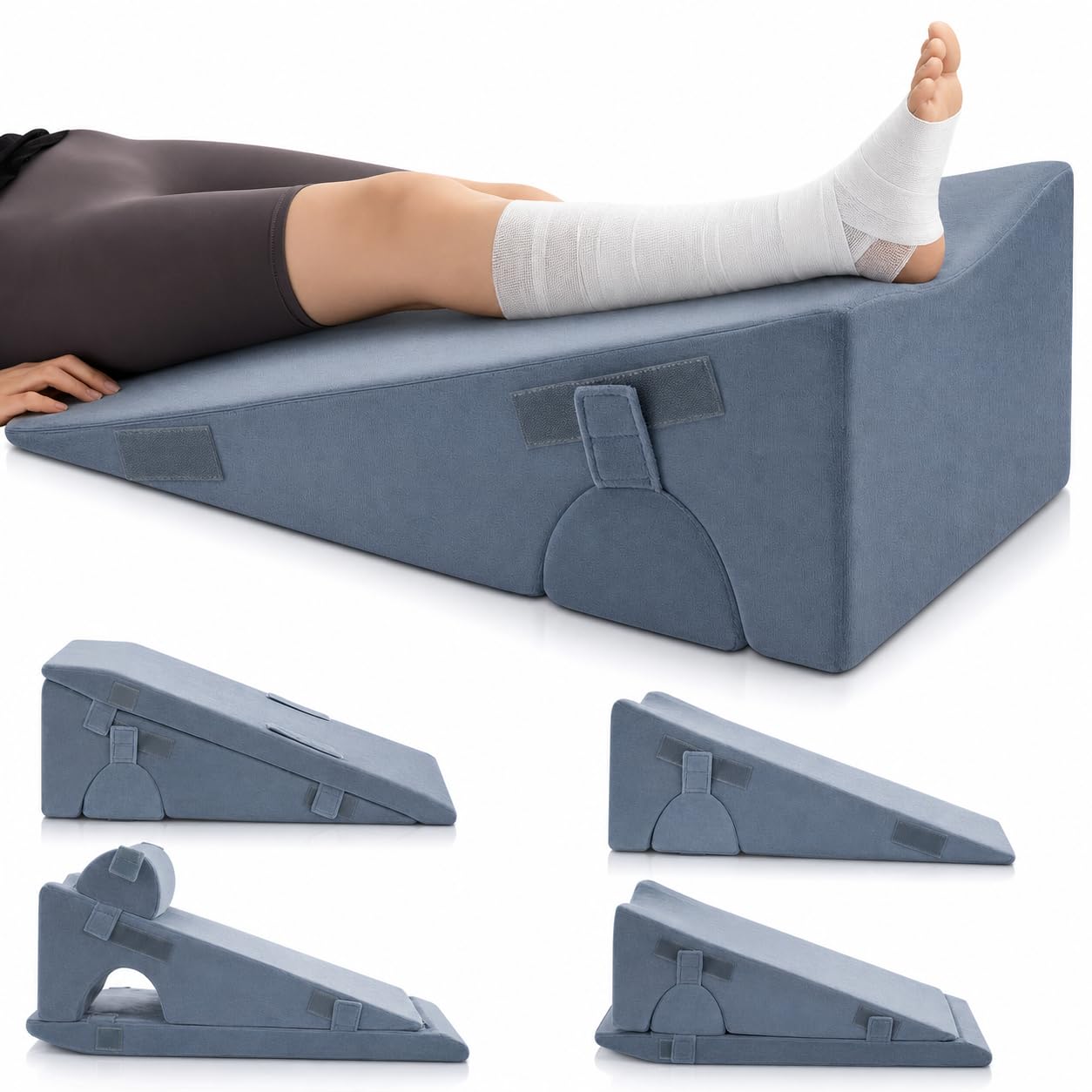 Photo 1 of Ganondorf 3-in-1 Adjustable Leg Elevation Pillow Set