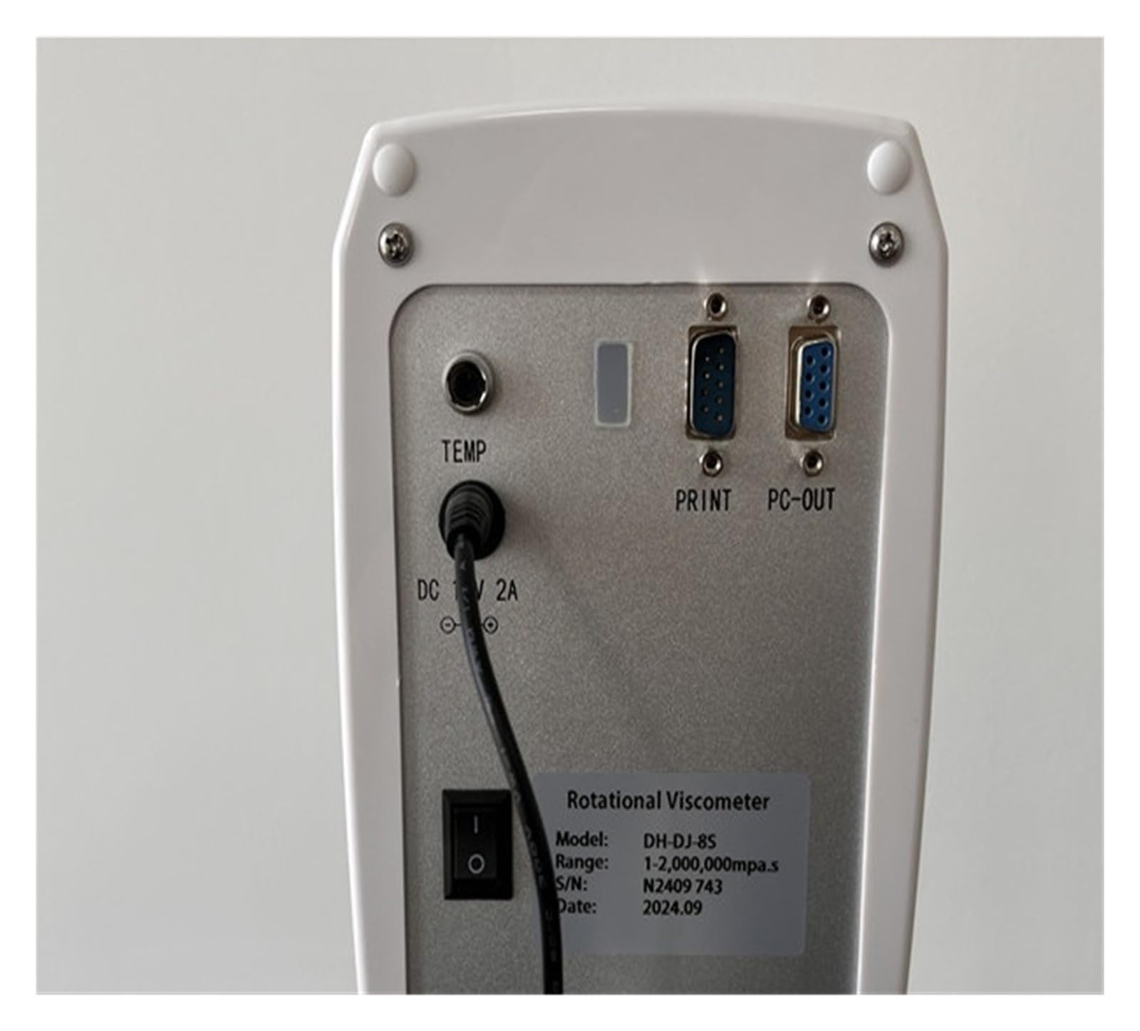 Viscosimètre rotatif avec écran tactile, vitesse Variable 1-100.000MPa.S, testeur de viscosité rotatif à affichage numérique(DH-DJ-9S)