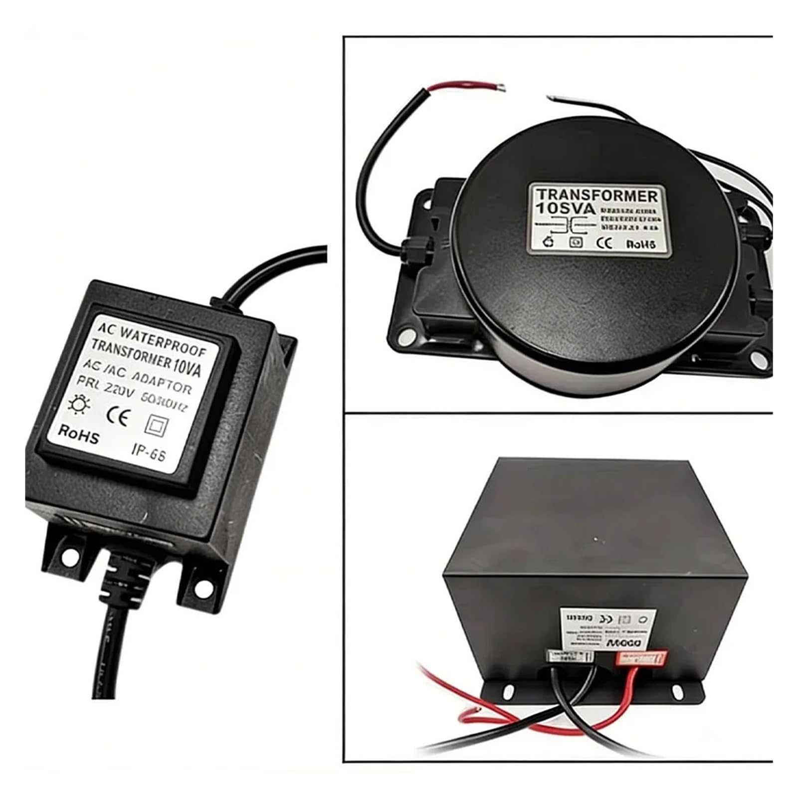 wasserdichter unterwasser transformator 1 Stücke Wasserdichter Transformator LED Unterwasserlicht Gewidmet AC12V Netzteil Treiber AC24V Ringgleichrichter 10 Watt-80 Watt