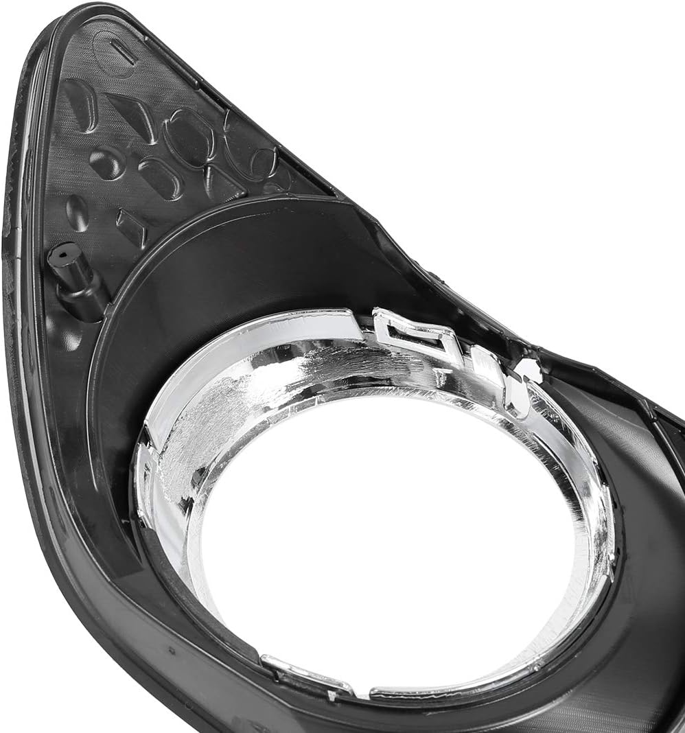 X AUTOHAUX Car Front Bumper Right Side Fog Light Grill Lamp Cover A2048850253 for Mercedes-Benz C350 2008-2011 - Image 8