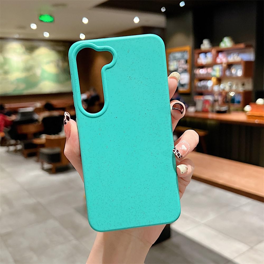 Étui paille de blé Samsung S23 Plus vert mat souple et biodégradable - 7
