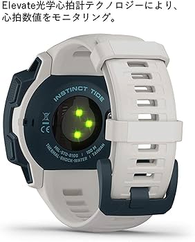 【美品】Garmin Instinct Tide White (6951) Live By Instinct | Garmin