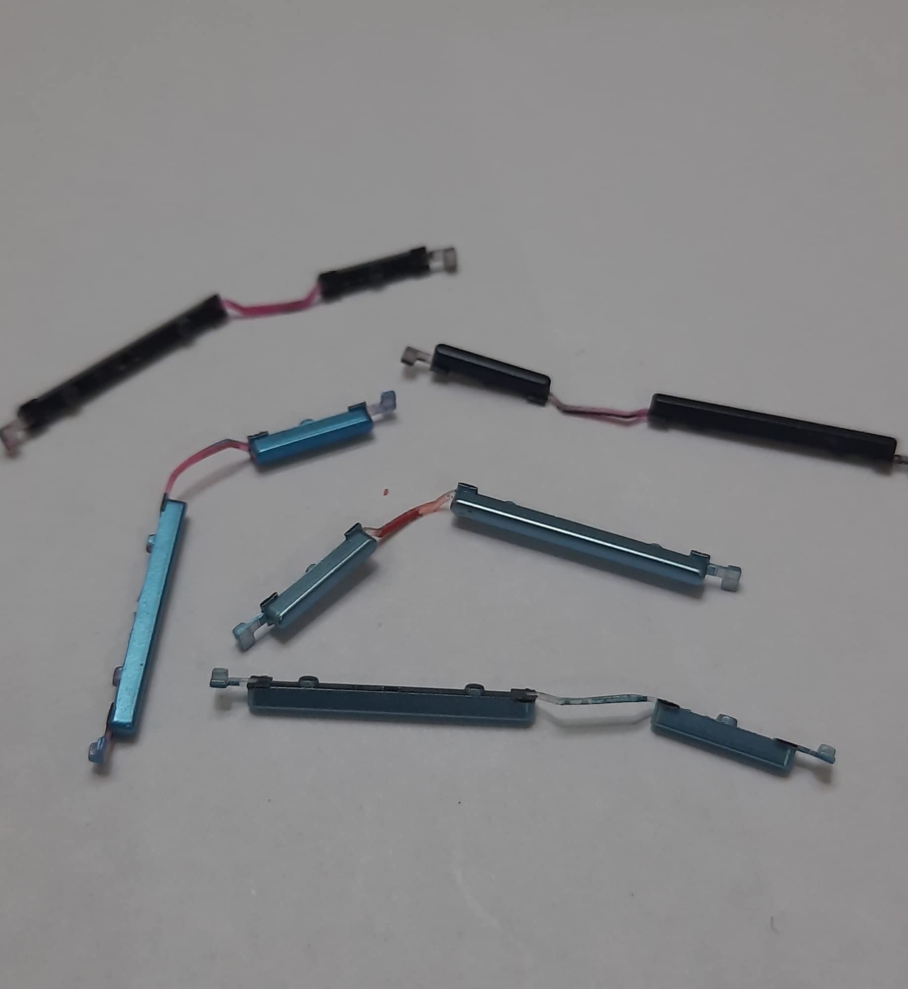 Mozomart External Power and Volume Button Side Button Out Keys Compatible with Realme C25Y : Silver-image-43