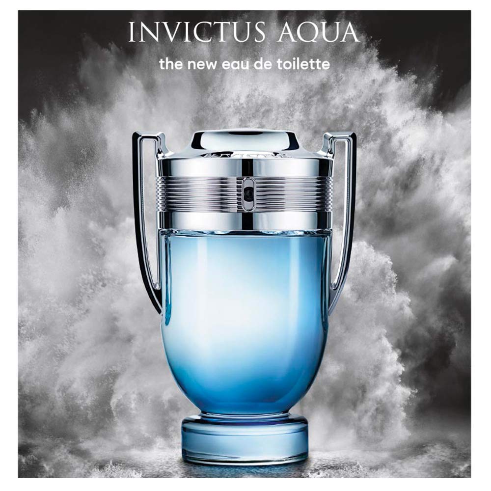 Paco Rabanne Invictus Aqua Eau de Toilette 50ml | Amazon.com.br
