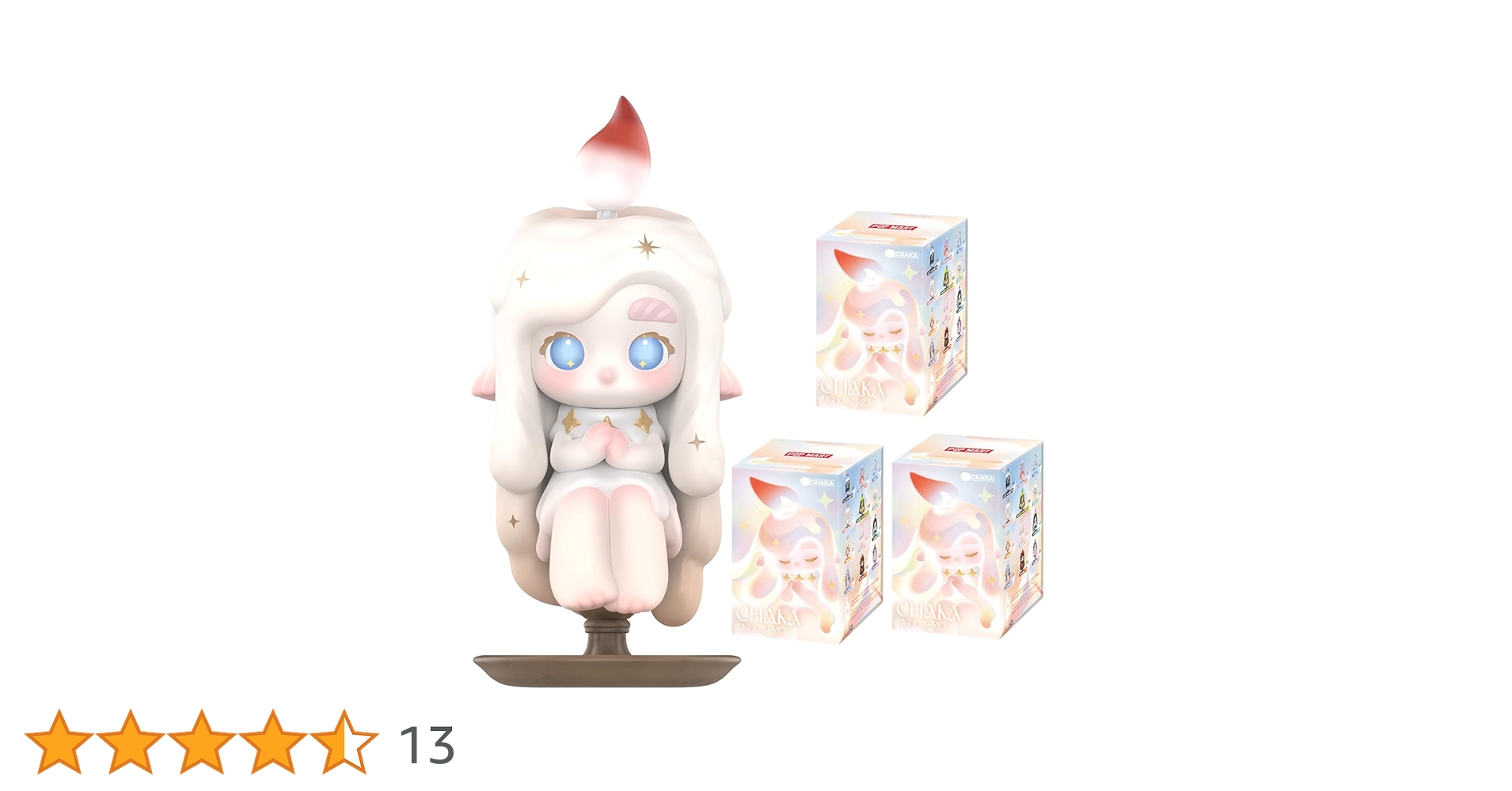 chaka フィギュア POP NOW:CHAKA Light Sprite Series Figures - POP MART (United