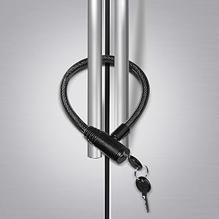 Fridge Lock, Childproof Refrigerator Lock with Keys for French Door Fridge and Cabinet