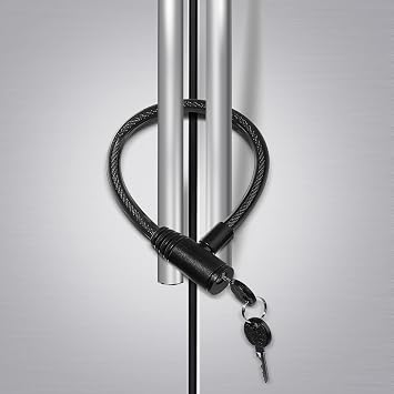 Rofio 2 Pack Refrigerator Lock with Keys, Childproof Lock for French Door Fridge and Cabinet