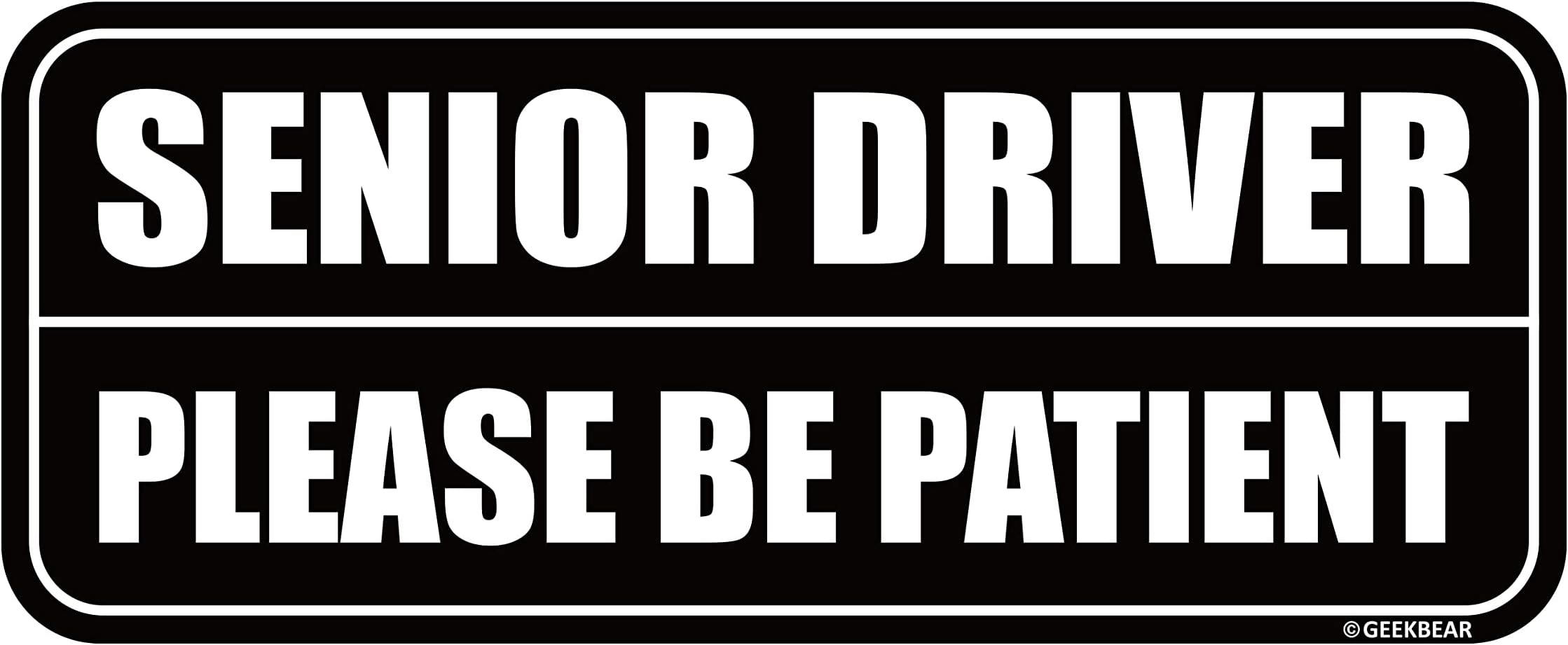 GEEKBEARSenior Driver Long (Black/Black)