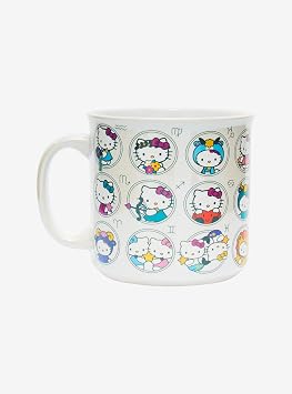 Sanrio Hello Kitty Zodiac Allover Print Camper Mug