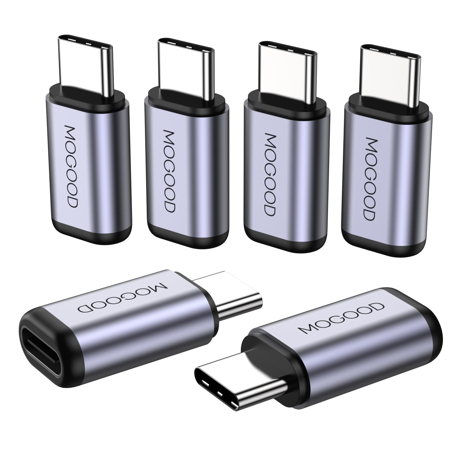 MOGOODUSB Type C Extension Adapter, PD 100W Quick Charge USB Type C Extender Adapter for Macbook, Switch, Samsung Dex, DJI Kamvas Pro S22 S10 and All USB C Devices