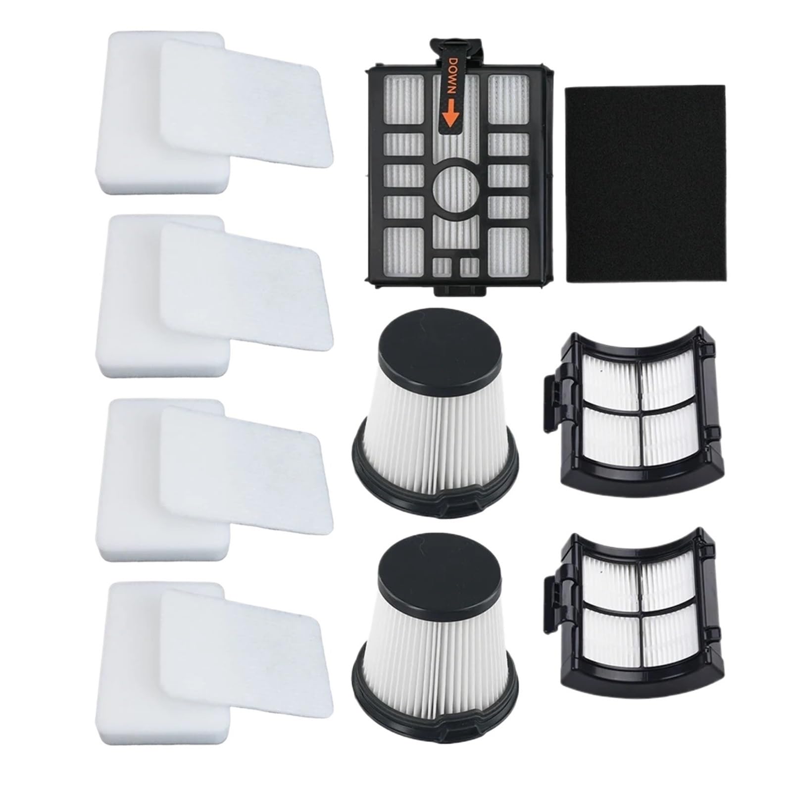 Kit De Filtros, Compatible Con Shark,Detect Pro IW3612EU IW3612EUT IW3612AMZEU IW3611EU IW3611DE Piezas De Aspiradora