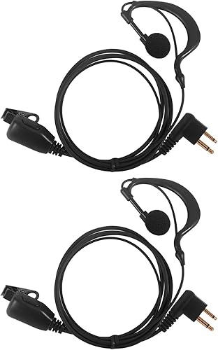 Walkie Talkie Auricular para Motorola Radio cls1410 cls1110 bpr40 cp200 cp200d cp185 cp100 rdm2070d con PU G gancho de oreja y micrófono PTT
