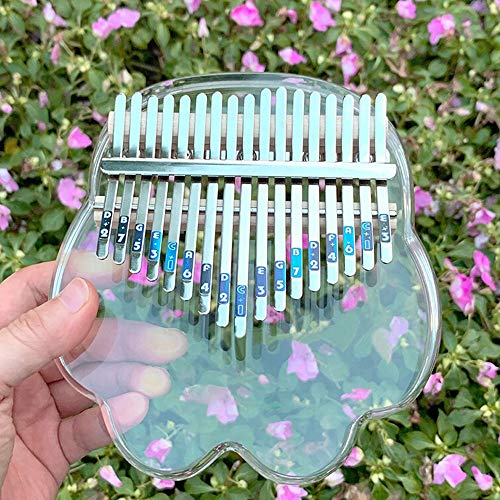 KIKIRon-MusicalInstrument Pouce Piano Cristal Acrylique Transparent Kalimba Portable 17 Touches Thumb Piano Finger Piano… - Les Beatles, Paul McCartney, John Lennon, RIngo Starr, George Harrison KIKIRon-MusicalInstrument Pouce Piano Cristal Acrylique Transparent Kalimba Portable 17 Touches Thumb Piano Finger Piano…