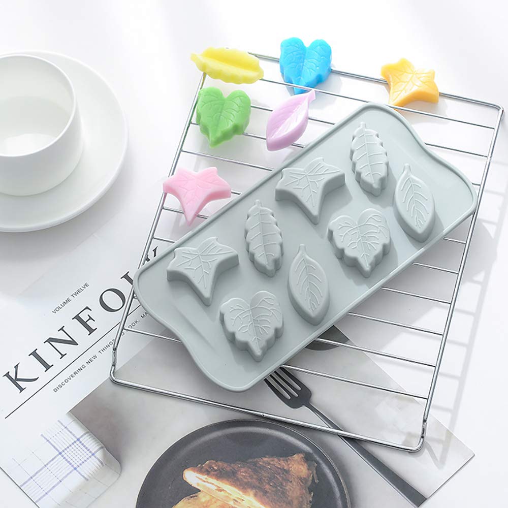 Silikonform, Silikon Formen Schokoladenform Silikon Formen und Eiswürfelbereiter Set Pralinenformen für Kinder