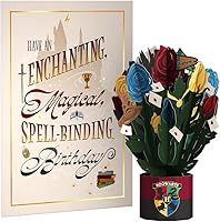Vista 8 de Lovepop Tarjeta desplegable de feliz cumpleaños para ella y él, tarjetas de felicitación de cumpleaños 3D de Harry Potter para niños, niñas