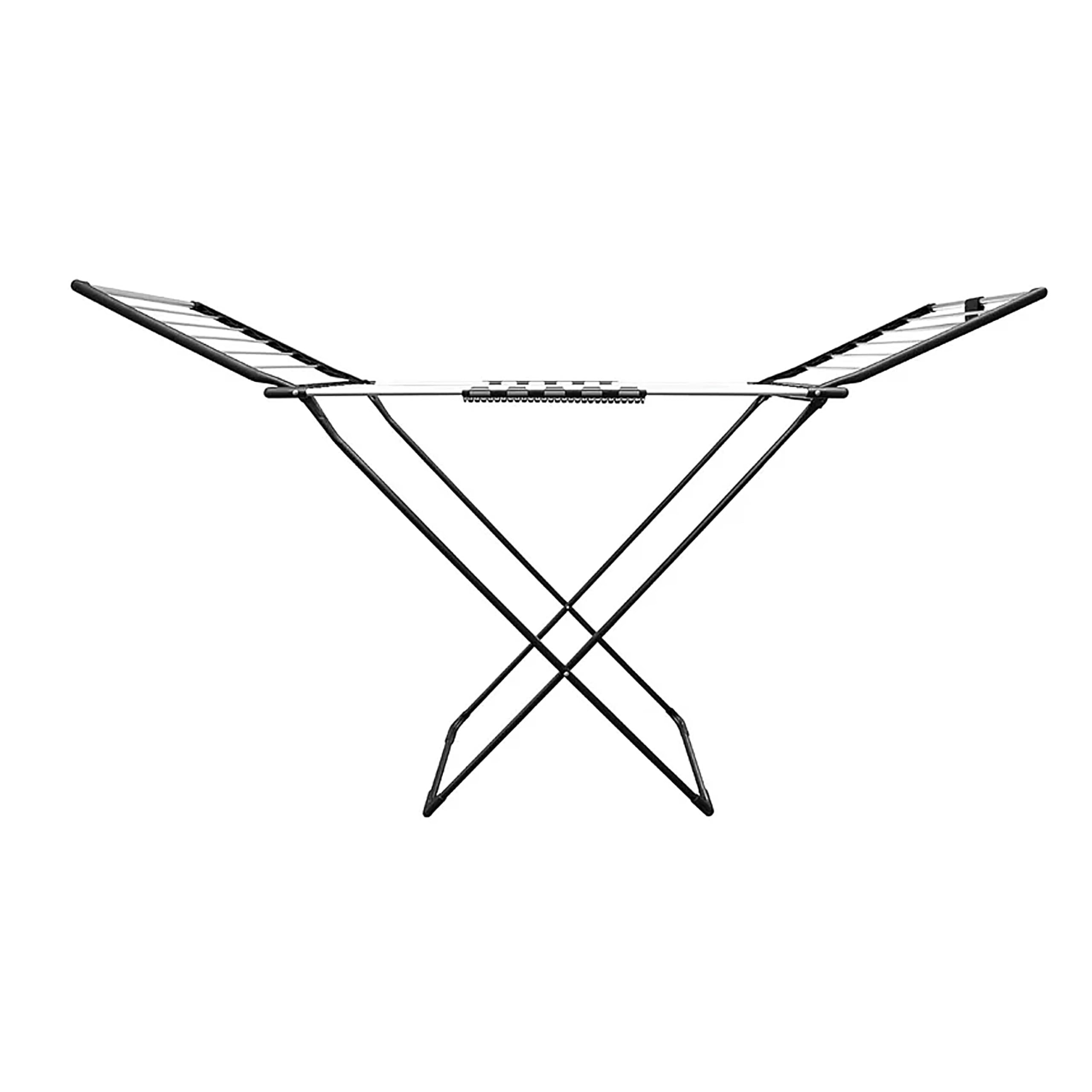 Hills Premium Ultralite Airer – lightweight aluminum drying rack, easy to move, Black