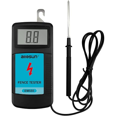 Allosun Electric Fence Fault Finder EM555