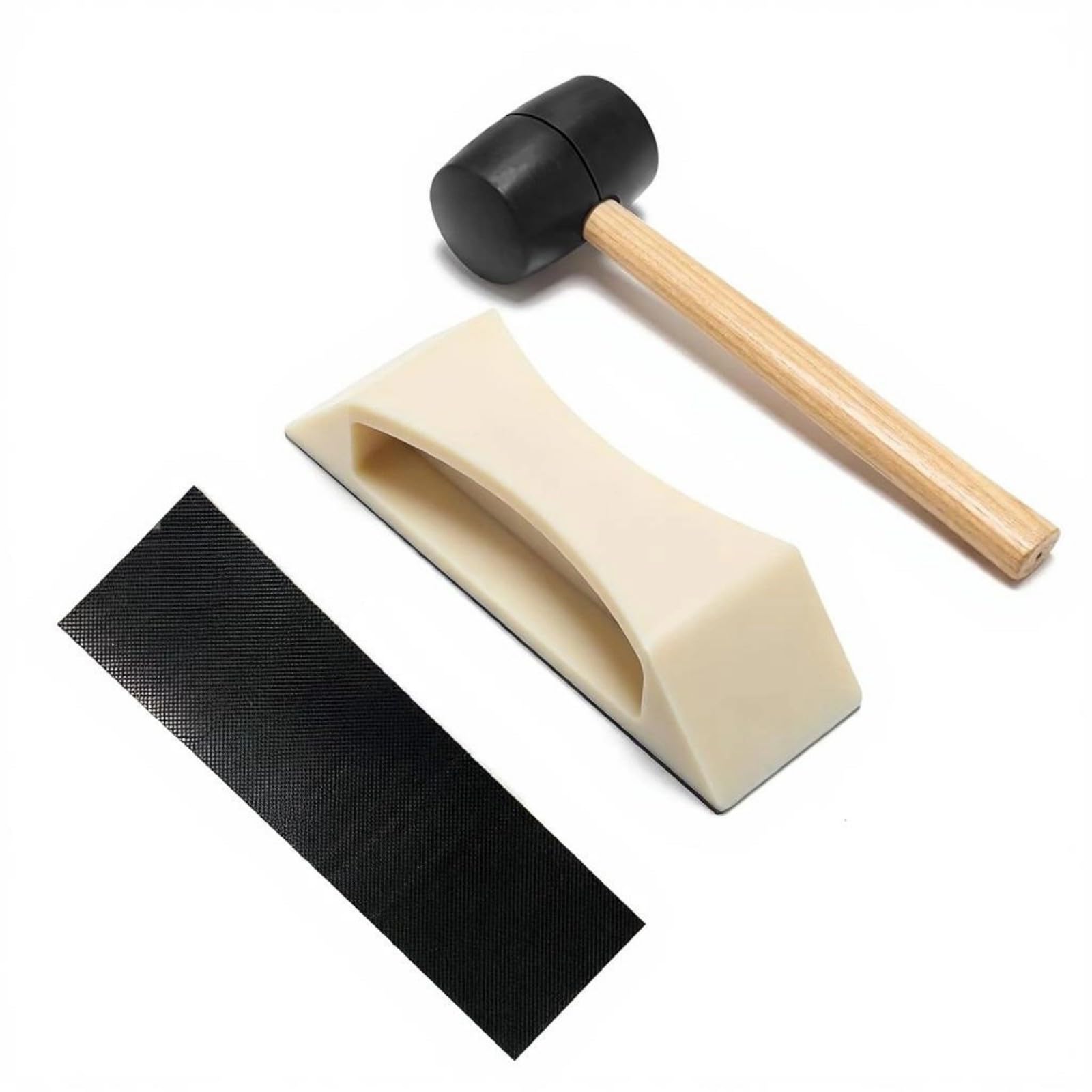 Flooring Alignment with Hammer for Hardwood Laminate Home Improvement Flooring Alignment with Hammer