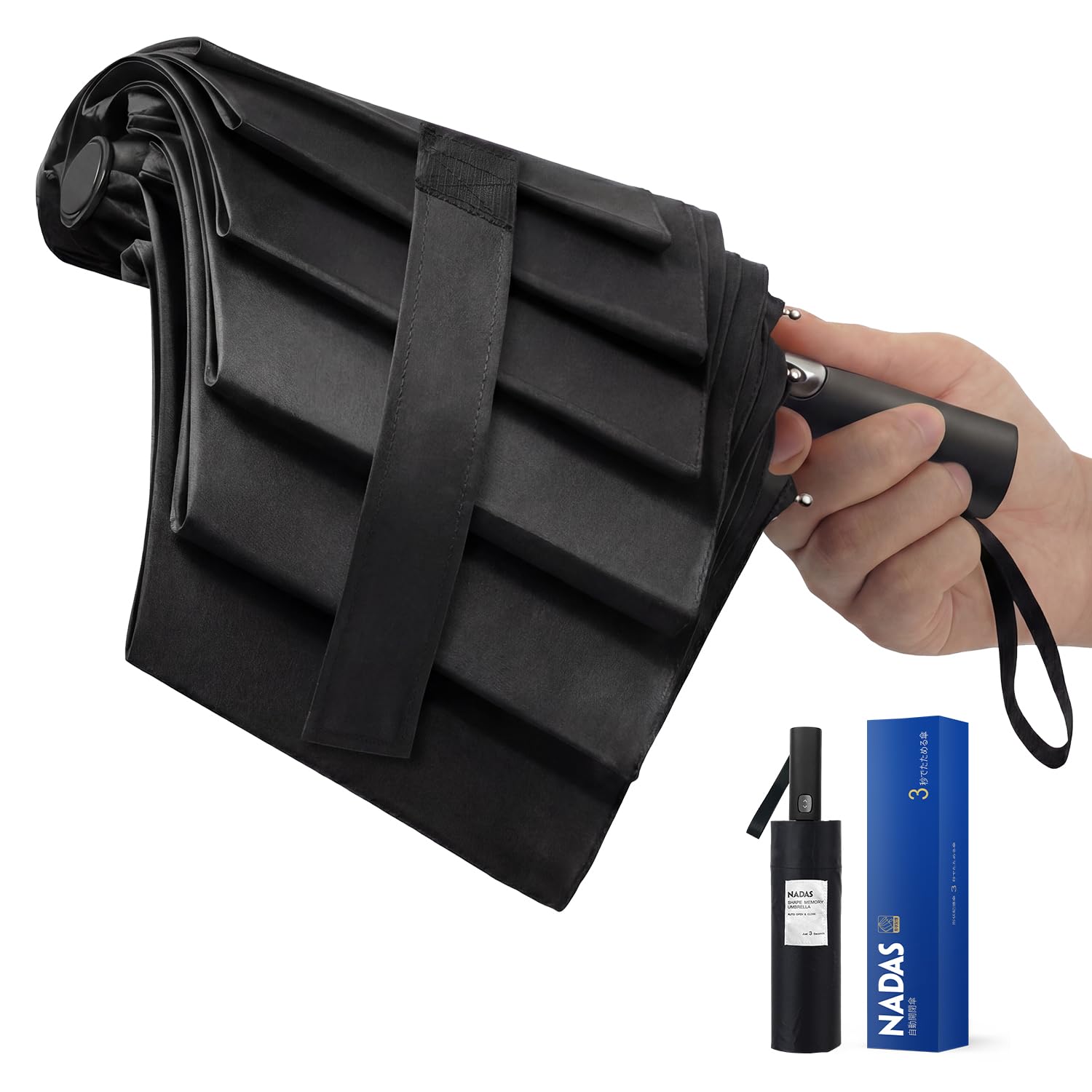 【2026新登場・形状記憶・超大サイズ・12本骨】 折りたたみ傘 3秒でたためる傘 ワンタッチ自動開閉 大きい メンズ傘 耐風・撥水・頑丈 晴雨兼用 UVカット 折り畳み傘 台風対応 豪雨対応 メンズ レディース 収納ポーチ付き