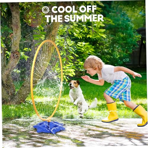 Aspersor de agua para niños para combatir el calor con diversión exterior 360 6